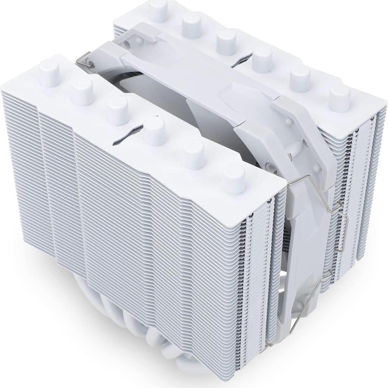 Main image of Silver Soul 135 White Dual Towers 6mm Heatpipes*6, 120*120*25mm Fan for 115X/1200/2011-3/2066/1700, AM4/AM5, Thermalright SS135 White