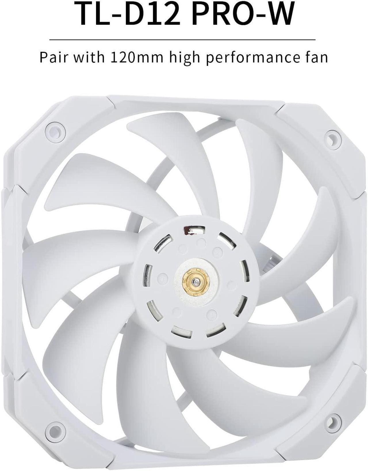 Alt view image 4 of 7 - Silver Soul 135 White Dual Towers 6mm Heatpipes*6, 120*120*25mm Fan for 115X/1200/2011-3/2066/1700, AM4/AM5, Thermalright SS135 White