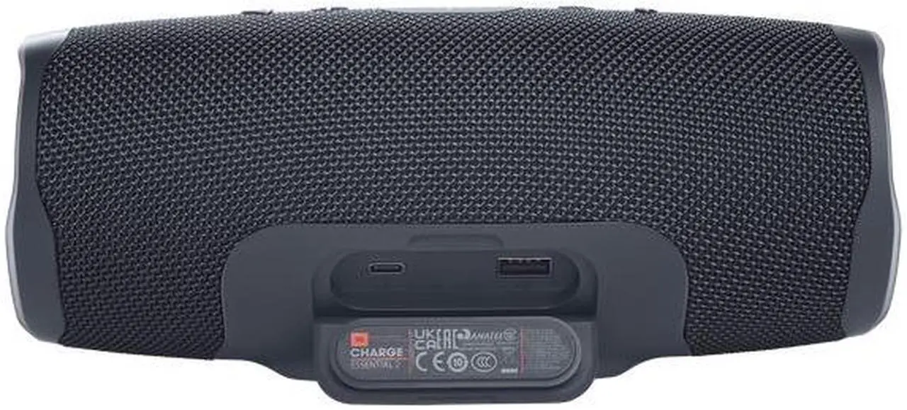 Alt view image 3 of 6 - JBL Charge Essential 2 Wireless Portable Bluetooth Waterproof Stereo Speaker Black