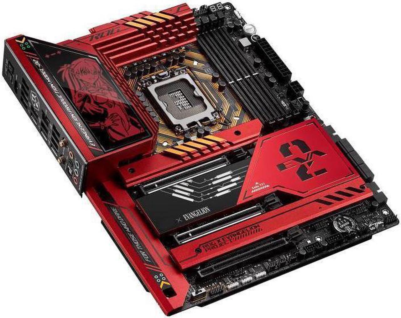 Alt view image 2 of 6 - Evangelion ROG MAXIMUS Z790 HERO EVA-02 Limited EDITION, LGA 1700 13/12th, Robust Power Solution, Optimized VRM Thermals, Next-Gen M.2 Support, Abundant Connectivity, Z790 Motherboard