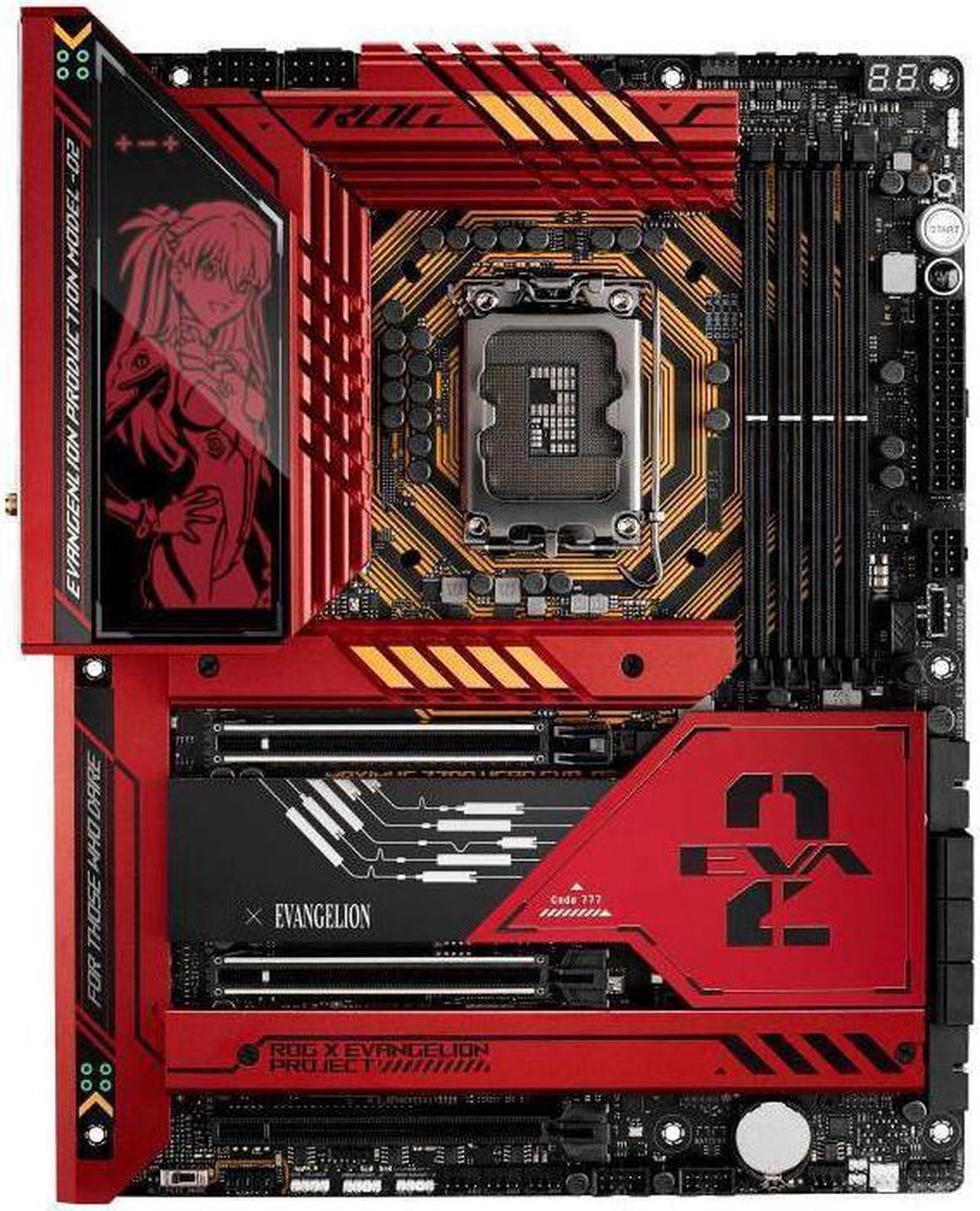 Main image of Evangelion ROG MAXIMUS Z790 HERO EVA-02 Limited EDITION, LGA 1700 13/12th, Robust Power Solution, Optimized VRM Thermals, Next-Gen M.2 Support, Abundant Connectivity, Z790 Motherboard
