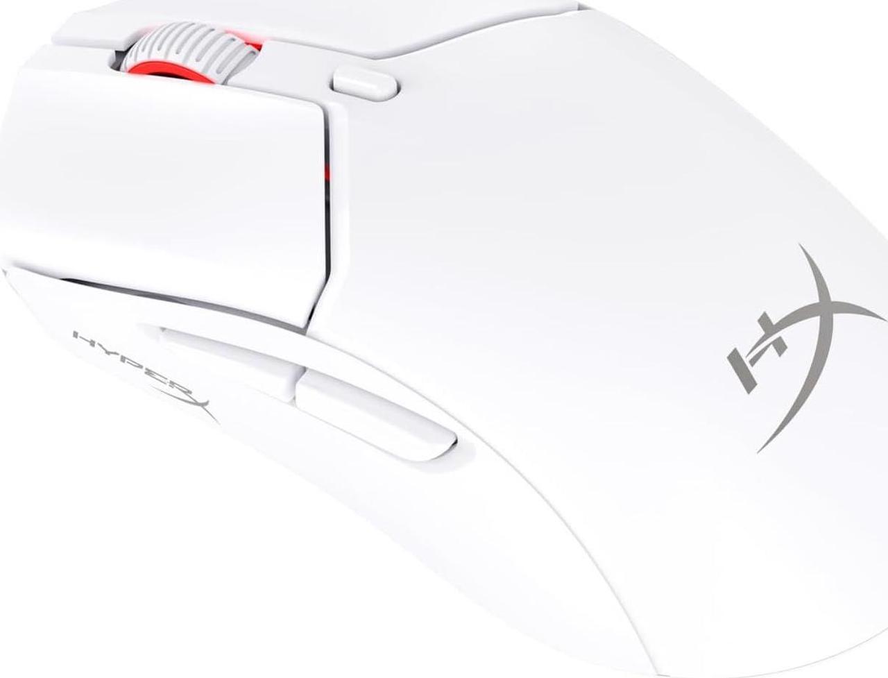 HyperX Pulsefire Haste 2 Mini  Wireless Gaming Mouse for PC Compact Lightweight Bluetooth 2.4GHz White