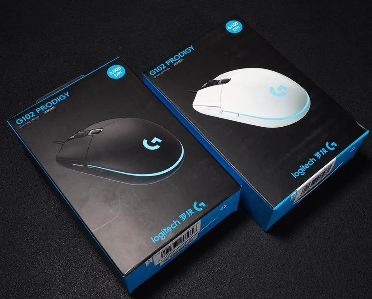 Alt view image 4 of 7 - Logitech G102 (G203) IC PRODIGY 8000DPI 1000Hz Polling Rate 16.8M Color RGB Gaming Mouse  - Black