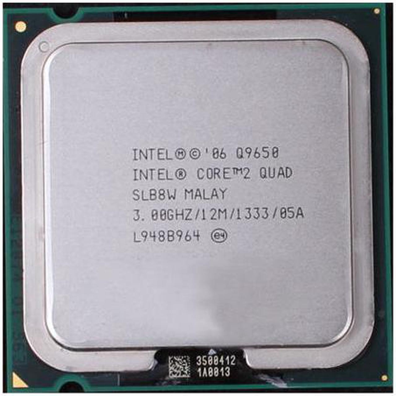 Intel Core 2 Quad Q9650 3.0 GHz 12 MB Cache 95W Quad-Core Processor SLB8W LGA775 desktop CPU