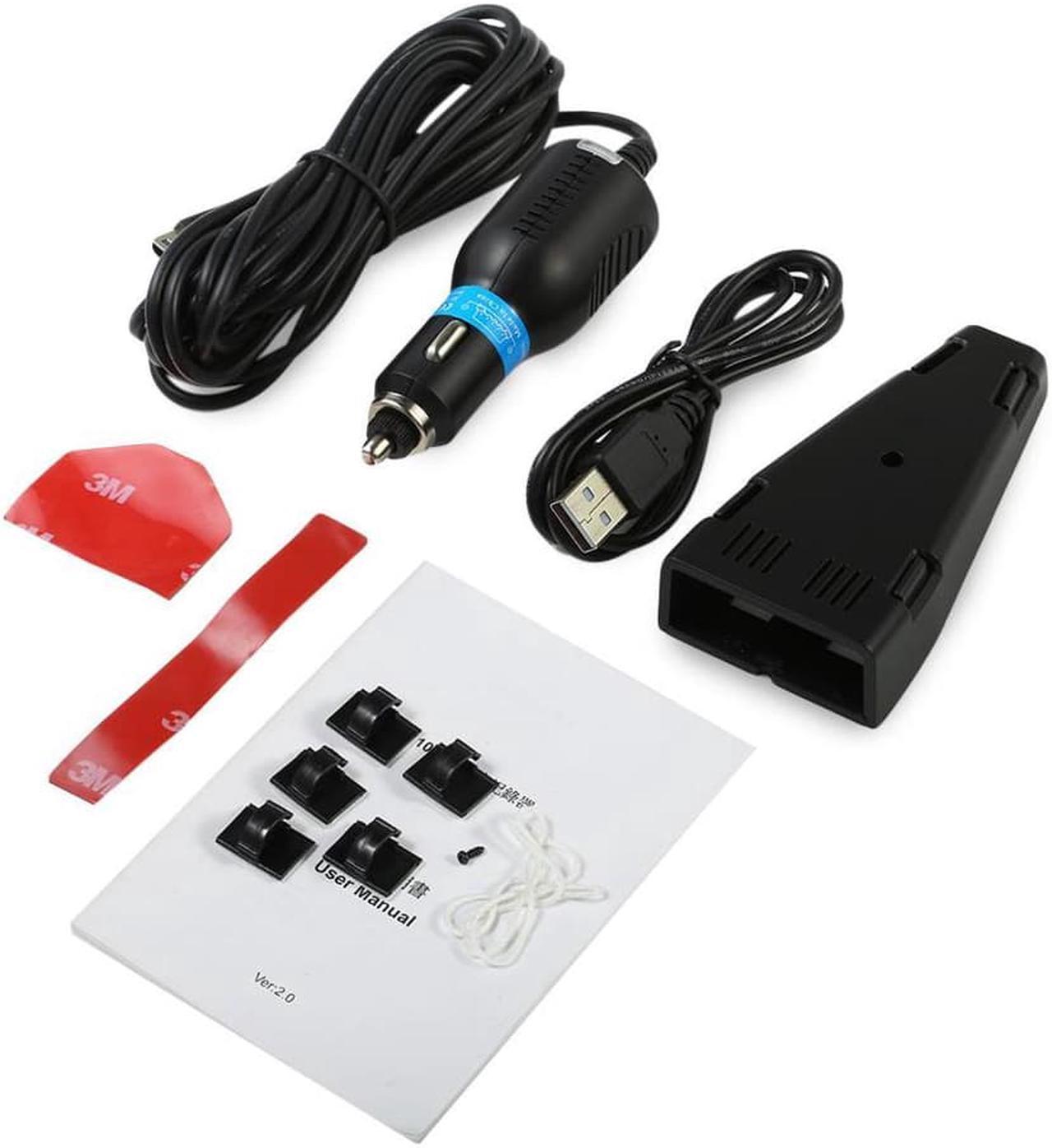Alt view image 7 of 7 - Corn Electronics A118-C 1080p HD Car Dash Camera with Capacitor G-Sensor 1.5" HD Screen 170 Degree Wide Angle Lens
