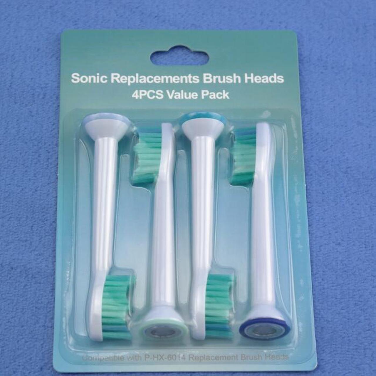 Alt view image 5 of 5 - CORN 4 Pcs Generic TOOTH BRUSH HEADS for PHILIPS Sonicare FlexCare Diamond Clean HX6064 HX6930 HX9340 HX6950 HX9140 Vbatty