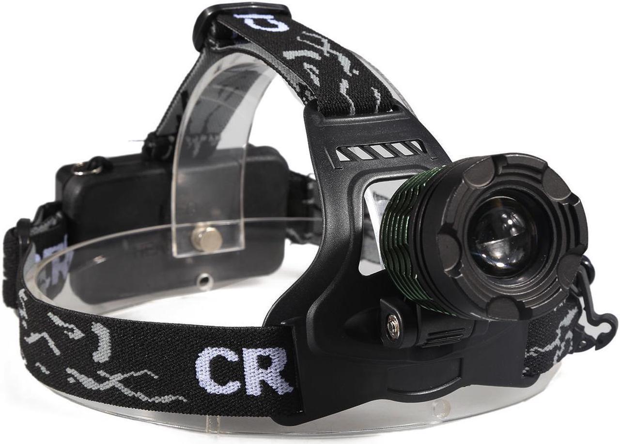 Alt view image 5 of 7 - 10000LM UltraFire Tactical Headlamp T6 LED Head Light +18650 Battery +US Charger