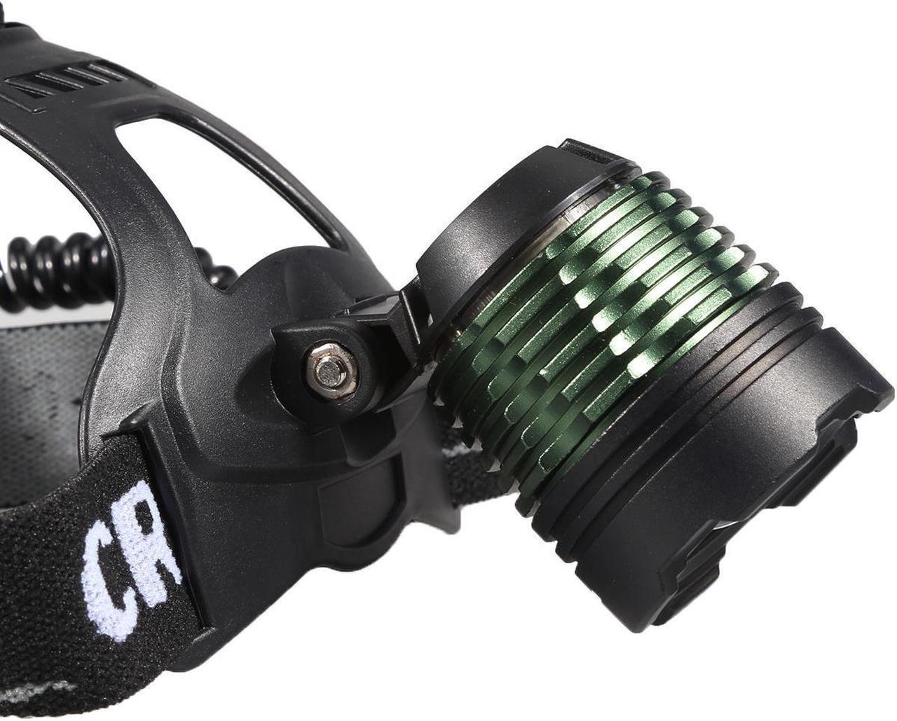 Alt view image 7 of 7 - 10000LM UltraFire Tactical Headlamp T6 LED Head Light +18650 Battery +US Charger