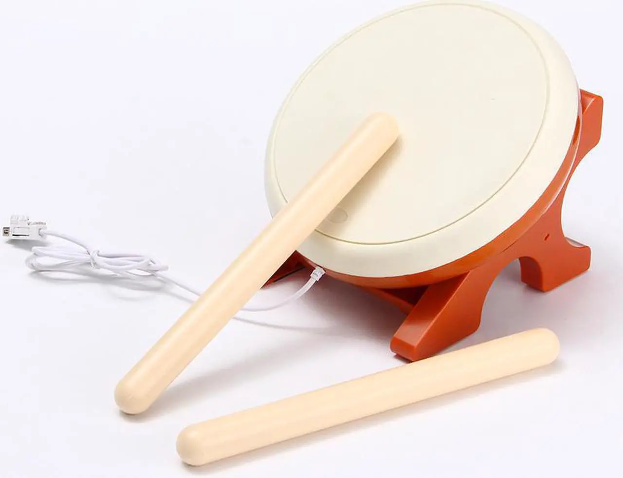 Alt view image 4 of 5 - For Taiko No Tatsujin Video Game Drum Sticks Set for Nintendo for Wii Remote Controller Console Gaming Accessories
