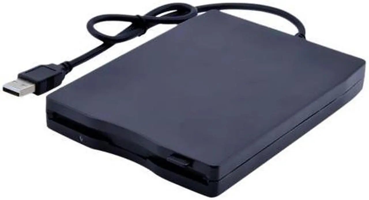 Alt view image 2 of 4 - External USB 3.5 External USB 3.5   External USB 3.5   External USB 3.5   External USB 3.5   … External USB 3.5" 1.44MB Floppy Disk Drive PC Laptop Notebook Diskette Portable Plug & Play with Windows