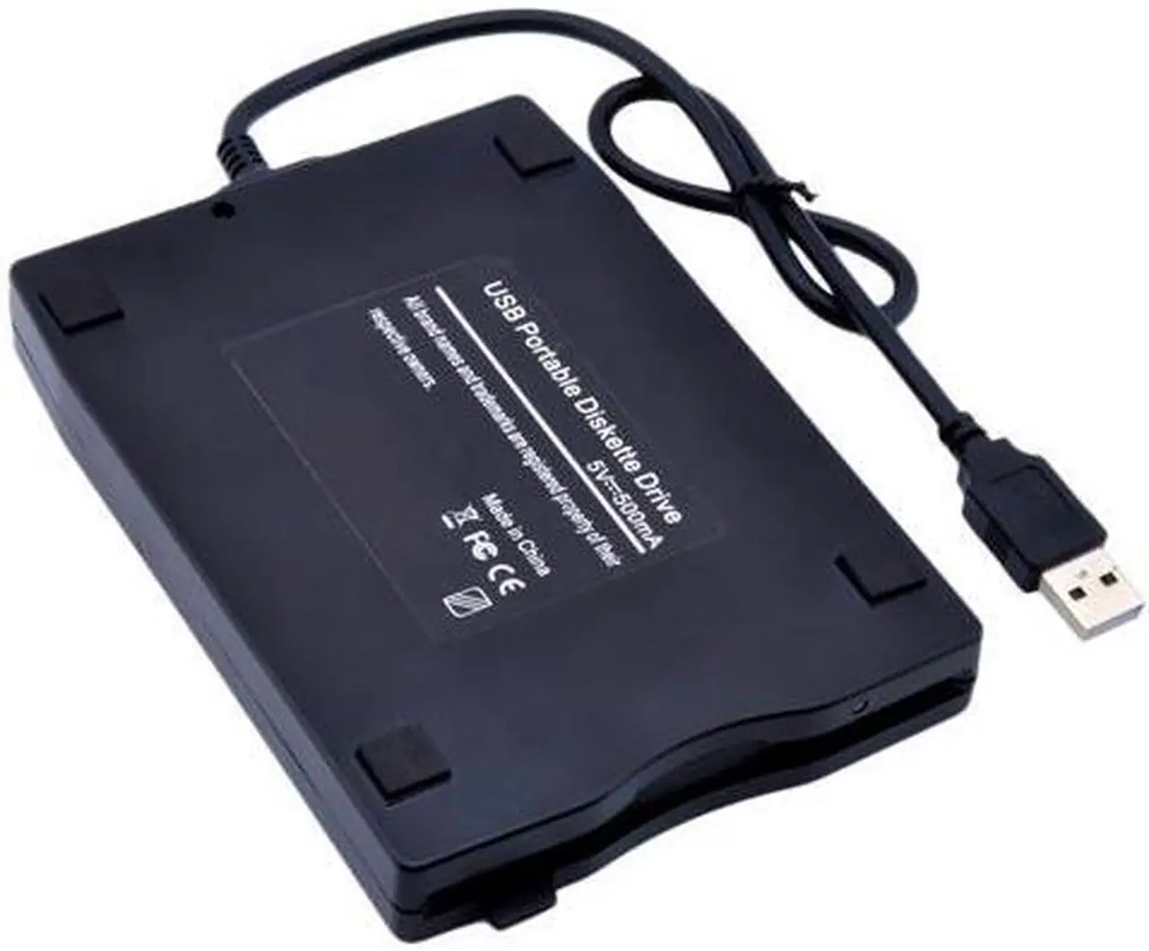 Alt view image 3 of 4 - External USB 3.5 External USB 3.5   External USB 3.5   External USB 3.5   External USB 3.5   … External USB 3.5" 1.44MB Floppy Disk Drive PC Laptop Notebook Diskette Portable Plug & Play with Windows