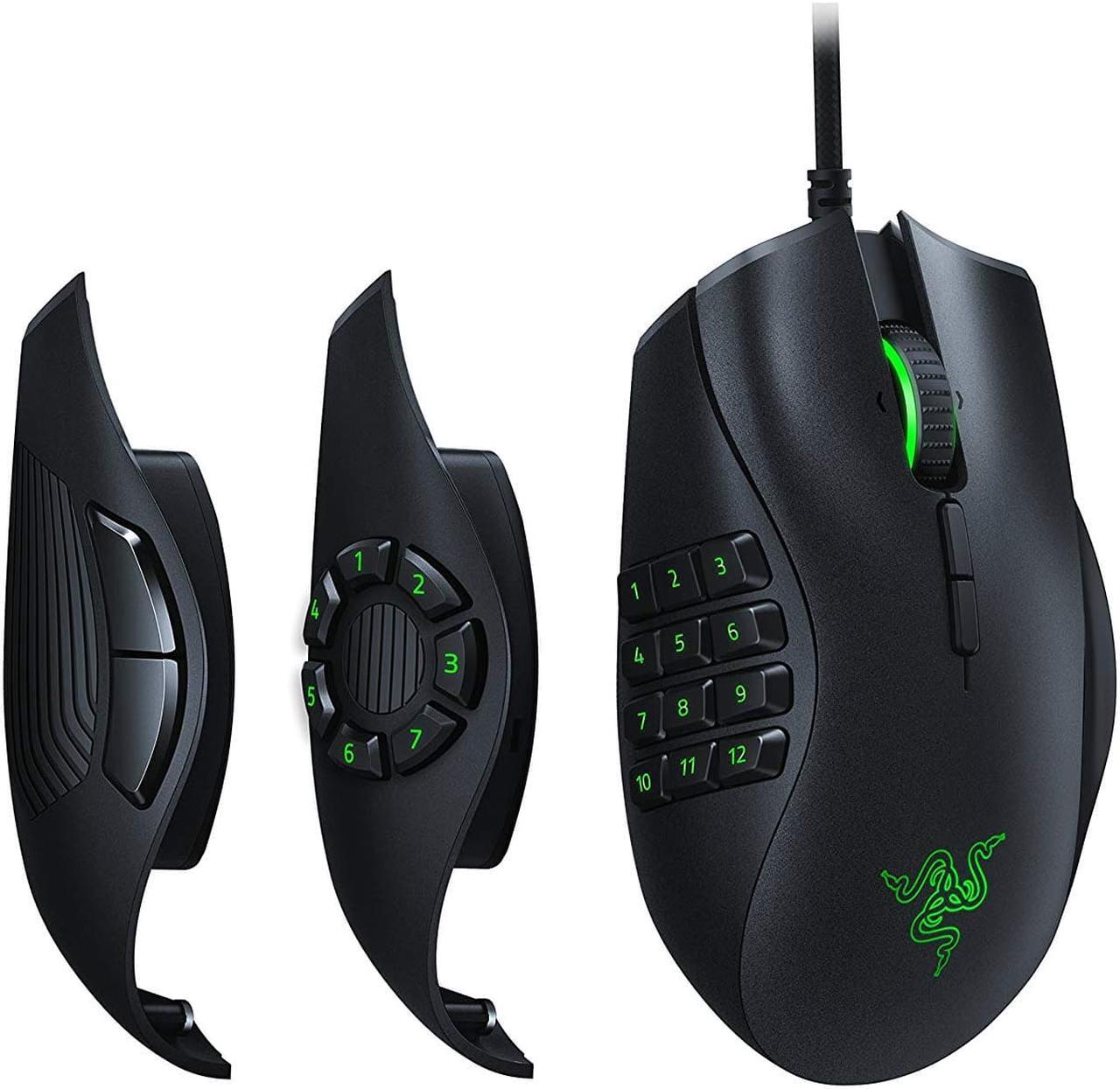 Alt view image 2 of 7 - OEM Razer Naga Trinity - Chroma Gaming Mouse Interchangeable Side Plates - Up to 19 Programmable buttons (No retail box)