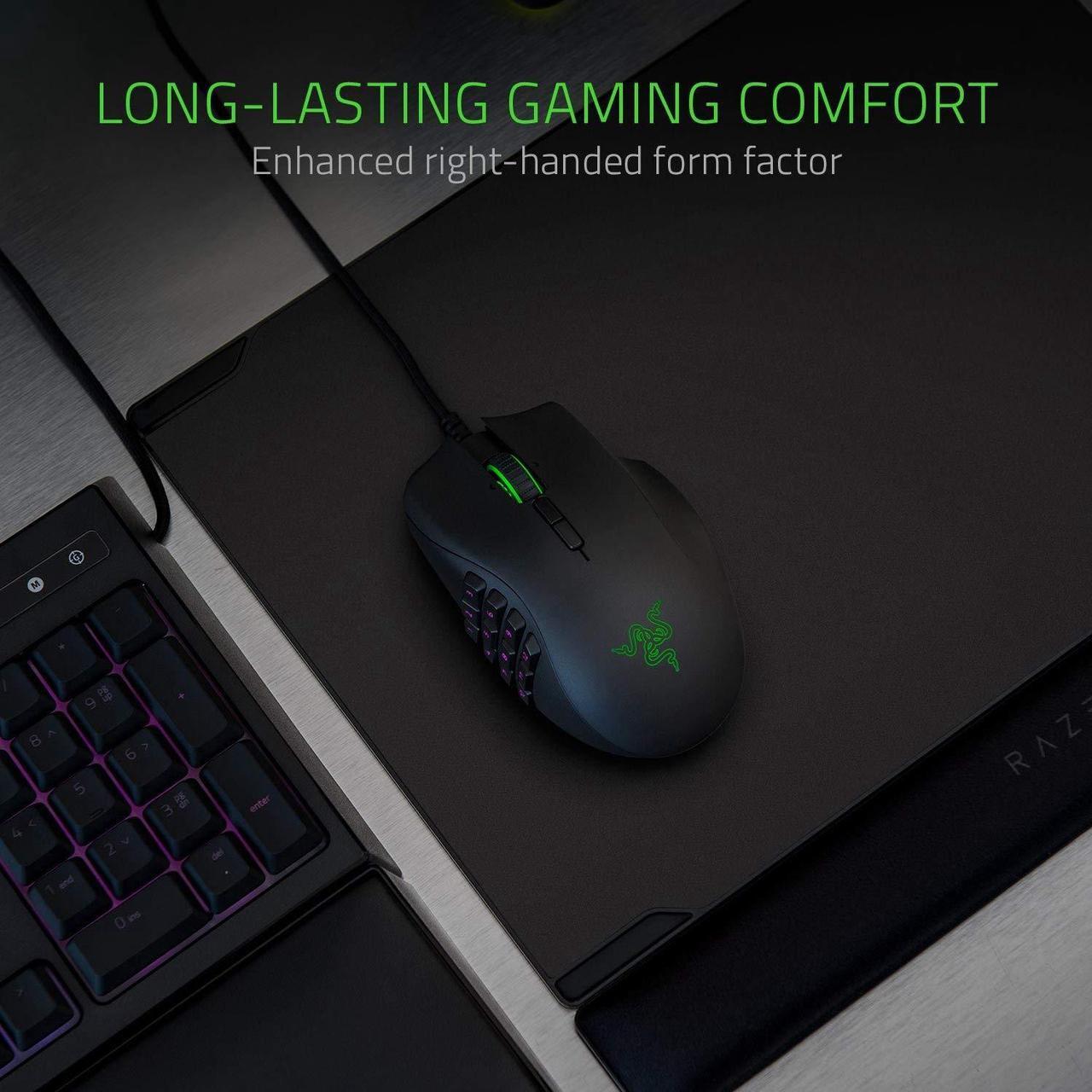 Alt view image 6 of 7 - OEM Razer Naga Trinity - Chroma Gaming Mouse Interchangeable Side Plates - Up to 19 Programmable buttons (No retail box)