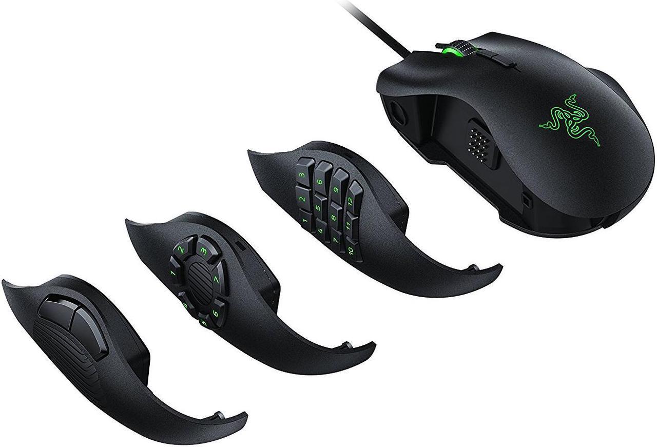 Main image of OEM Razer Naga Trinity - Chroma Gaming Mouse Interchangeable Side Plates - Up to 19 Programmable buttons (No retail box)