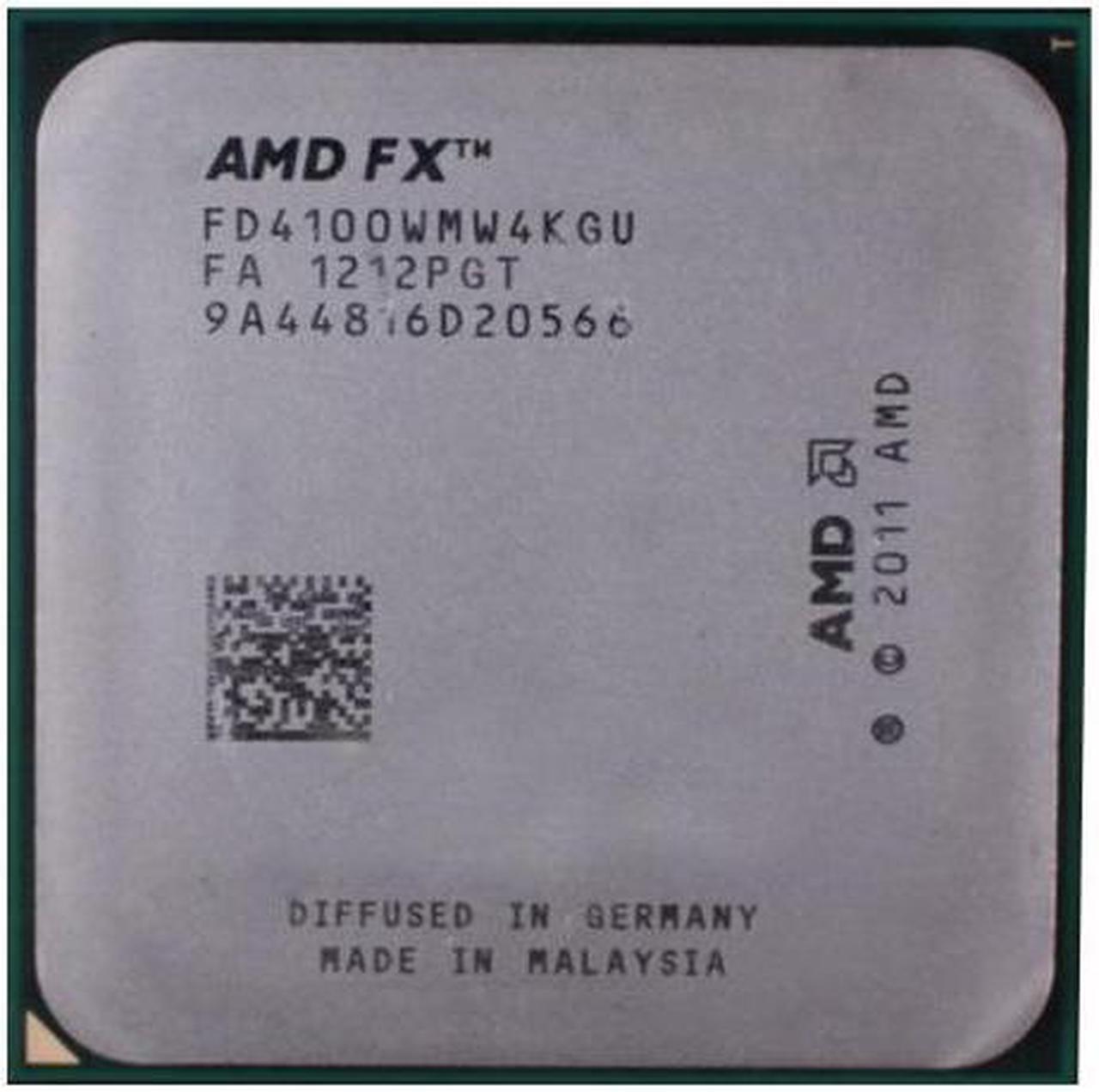 AMD FX-Series FX 4100 3.6GHz 95W Quad-Core Processor Socket AM3+ desktop CPU