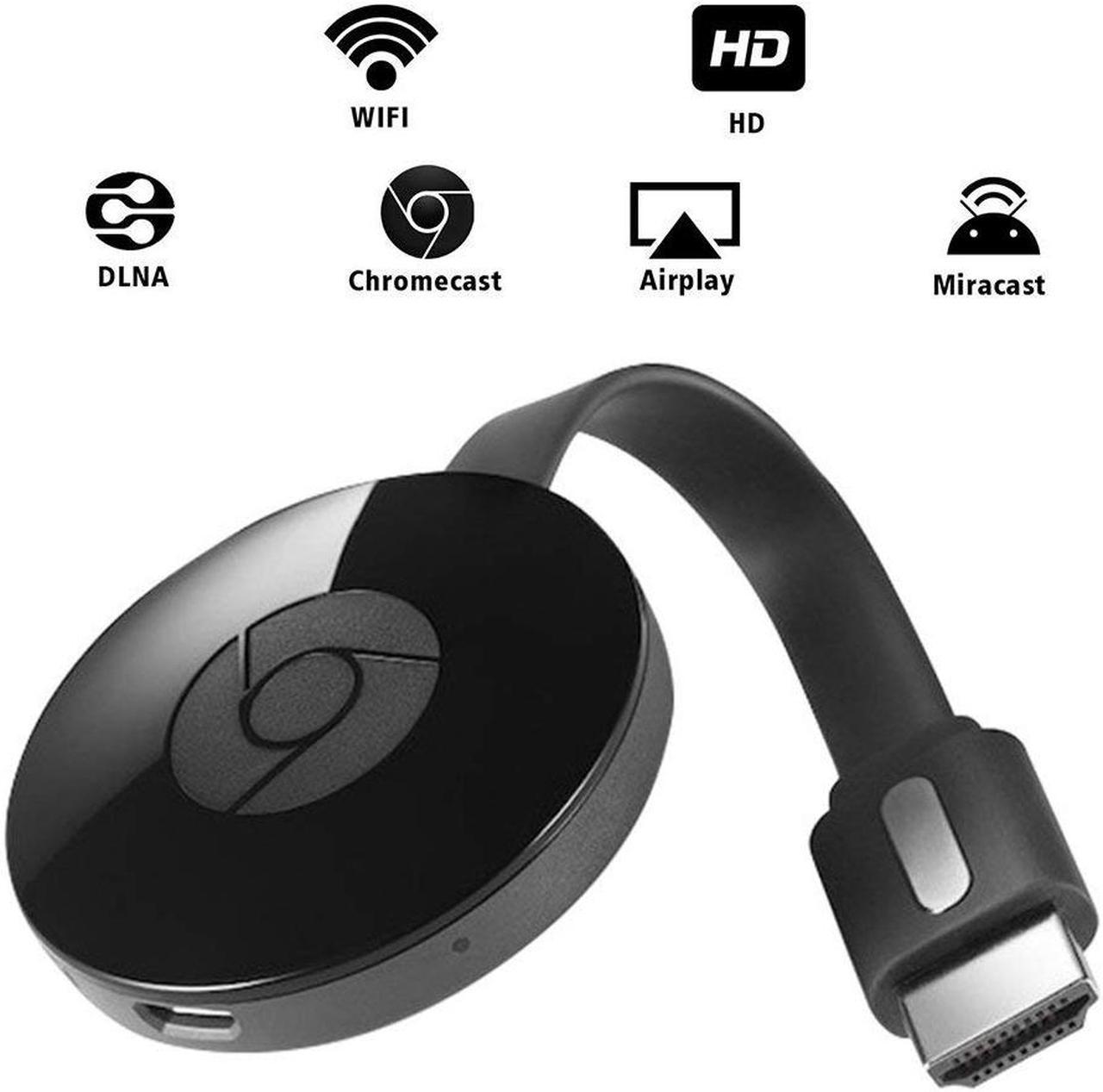 Wireless Wifi Display Dongle, Android System Support for Google Chrome, HDMI 1080P Digital TV Receiver Adapter, Home App Support YouTube, Netflix, Hulu, TV Stick Miracast Airplay for Android/Mac