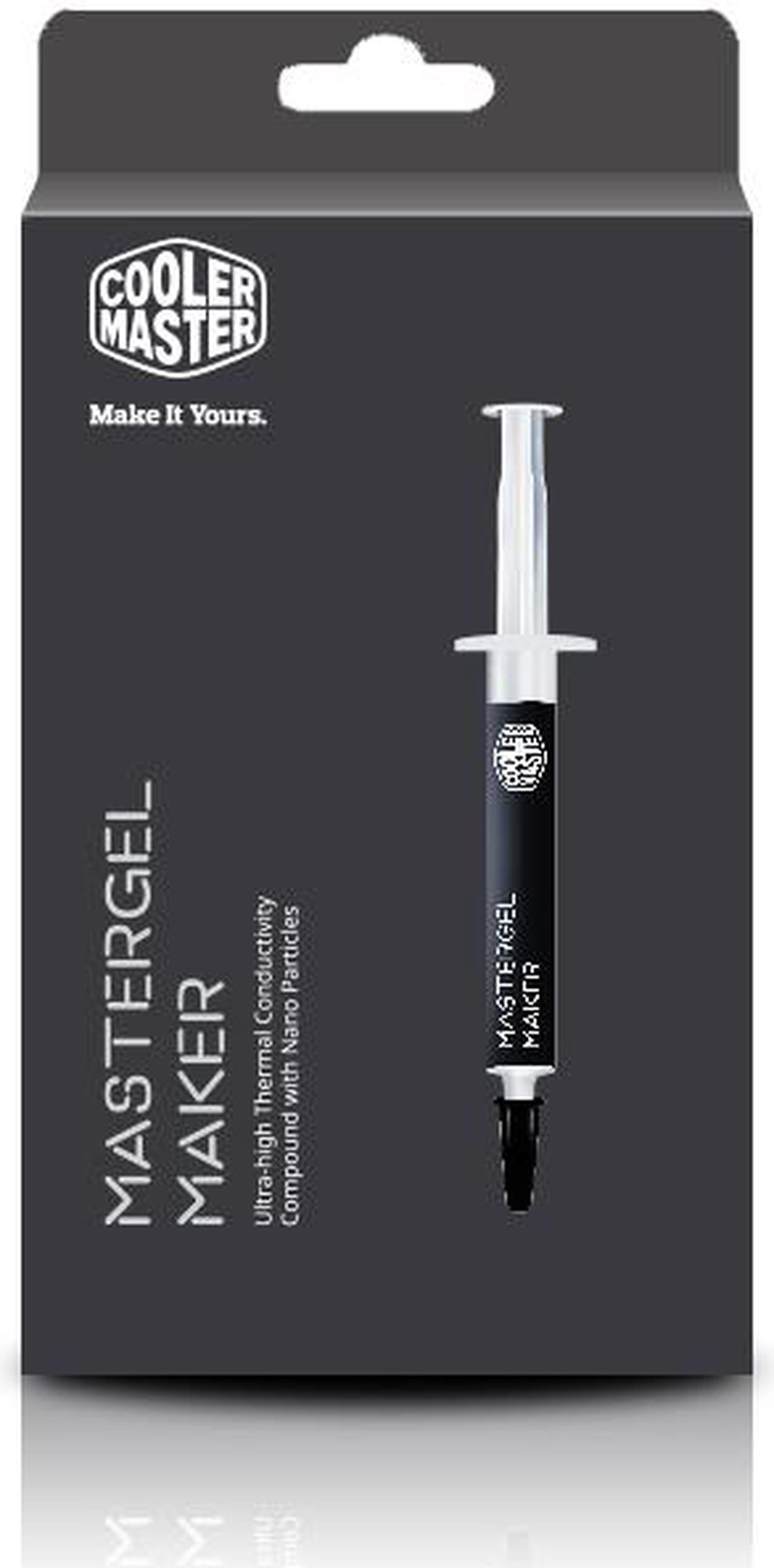 Cooler Master MasterGel Maker Thermal Paste (4g/1.5ml) - 'High Thermal Conductivity Compund" For CPU/GPU