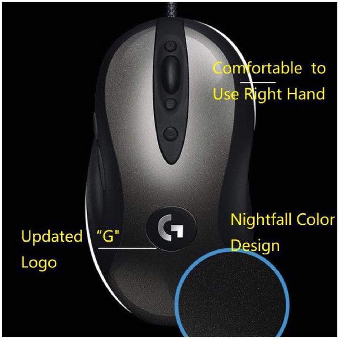 Alt view image 5 of 5 - Logitech G MX518 Legendary 16000DPI Gaming Mouse, 8 Programmable Buttons,HERO™ 16K Sensor