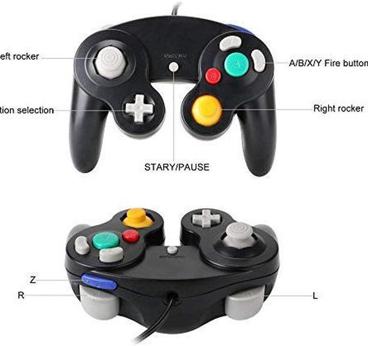 Alt view image 2 of 6 - CORN Classic USB Wired NGC Controller For Nintendo Gamecube Joystick for Nintend NGC GC Control for MAC PC PC Gamepad