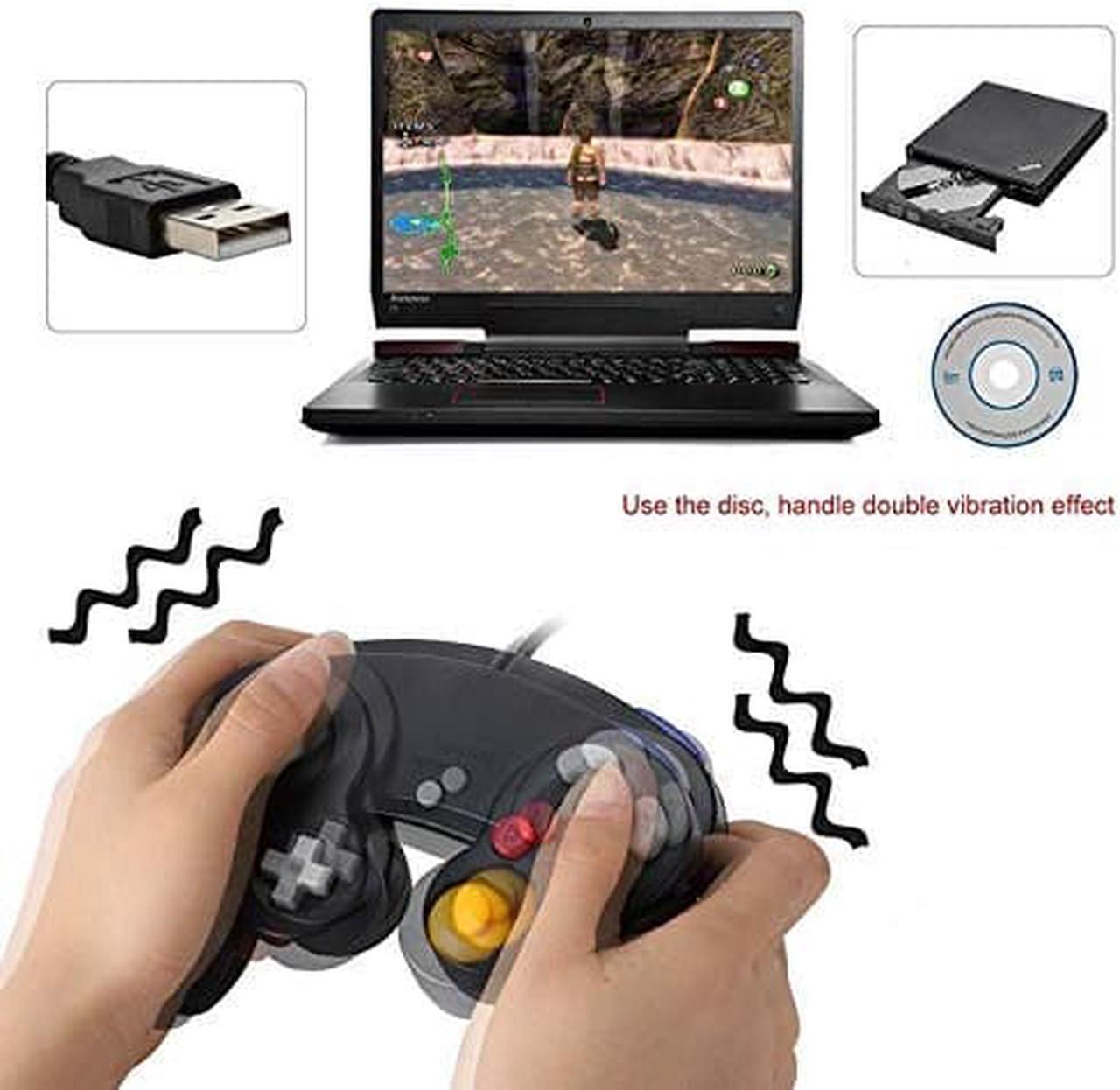 Alt view image 6 of 6 - CORN Classic USB Wired NGC Controller For Nintendo Gamecube Joystick for Nintend NGC GC Control for MAC PC PC Gamepad