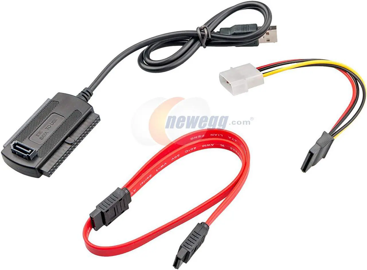 Alt view image 2 of 7 - SATA/IDE/PATA to USB 2.0 Adapter Converter Cable <Ships from USA> for 2.5/3.5 Hard Drive, Compatible with USB 1.1/2.0/3.0