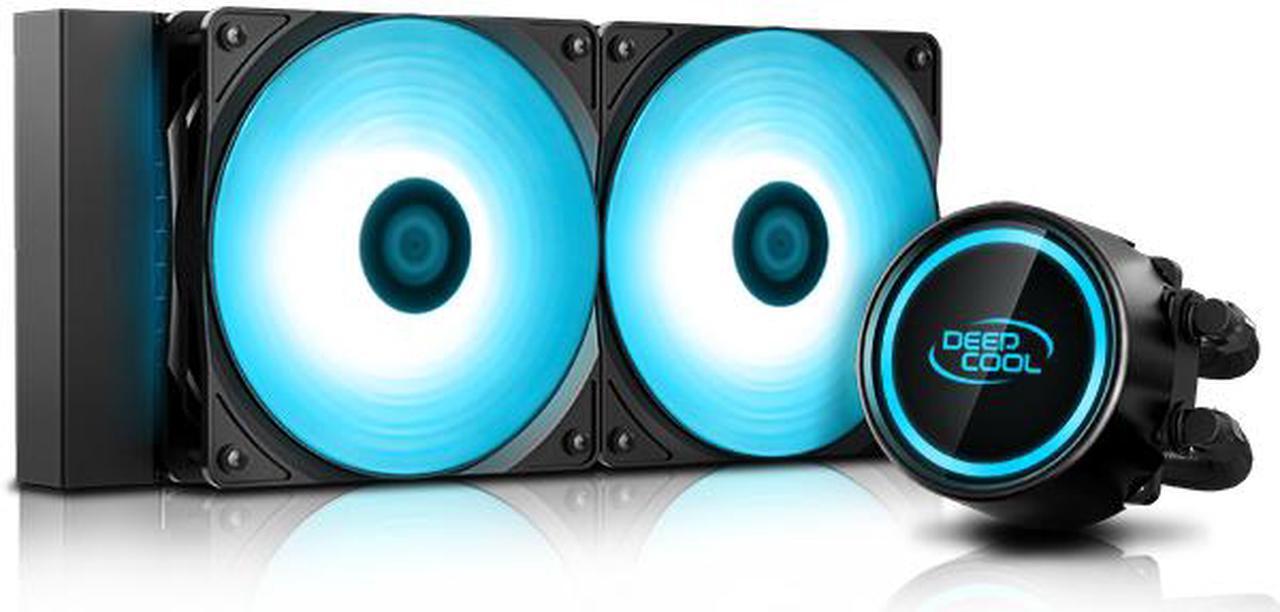 Main image of DEEPCOOL MAELSTROM 240 V2/GAMMAXX L240 V2 RGB Liquid CPU Cooling System For LGA20XX/LGA1366/LGA115X, FM2+/FM2/FM1/AM3+/AM3/AM2+/AM2/AM4
