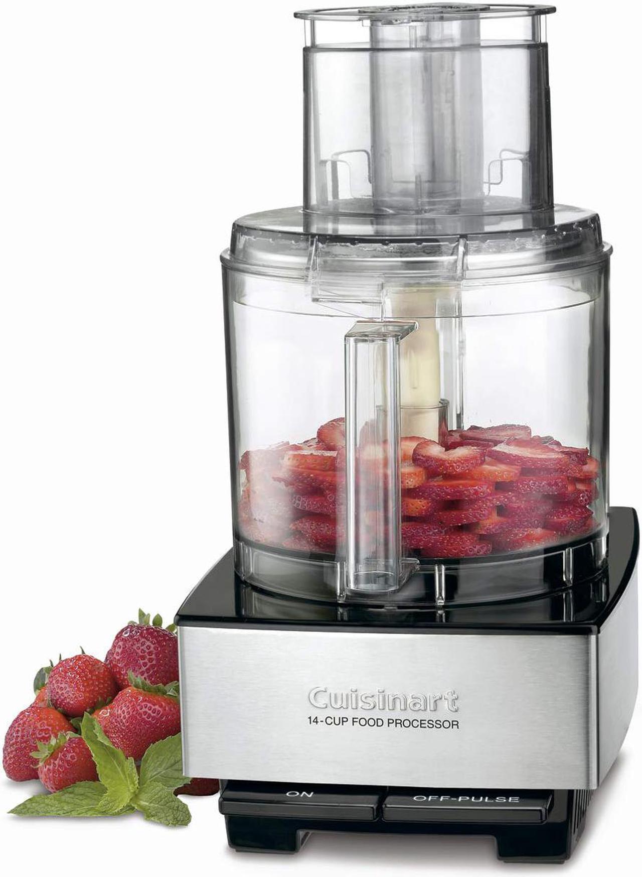 Alt view image 3 of 5 - Cuisinart DFP-14BCNY 14-Cup Food Processor, Brushed Stainless Steel - Silver