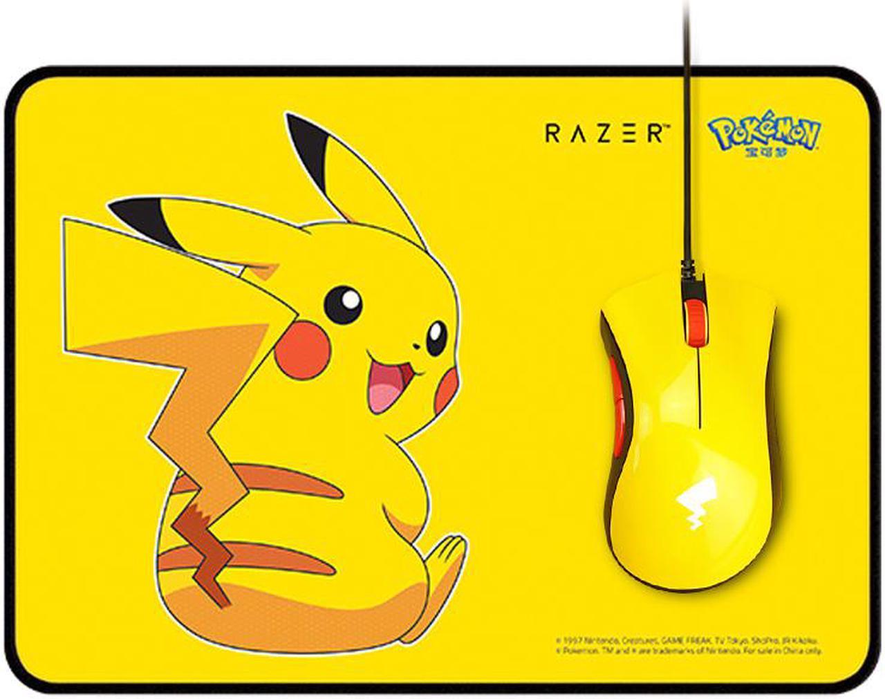 Razer Pokemon Pikachu Edition Gaming Mouse with Pad for Girls - China Exclusive (No Keyboard)