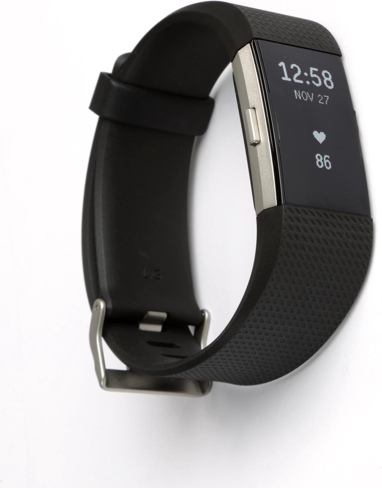 Alt view image 5 of 9 - Fitbit Charge 2 Heart Rate & Activity Tracker - Small (5.5"–6.7") - Black