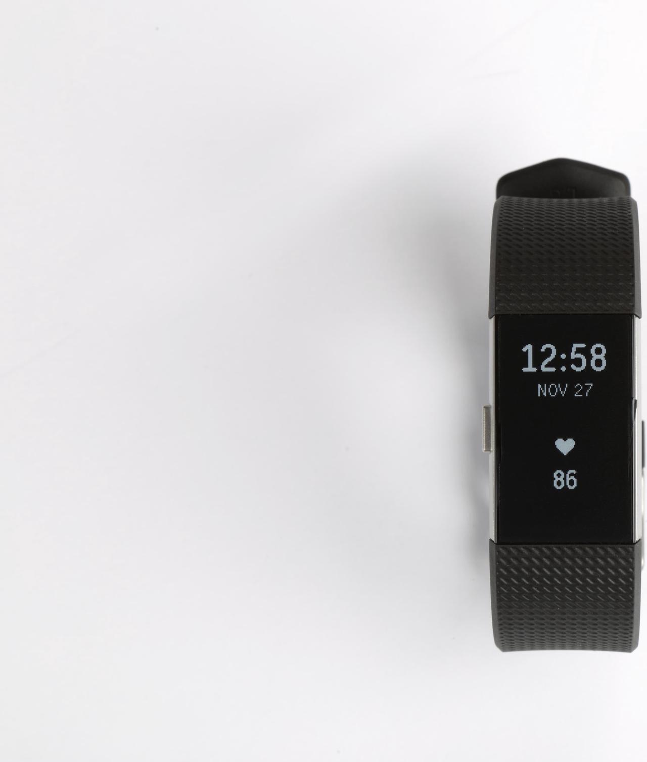 Alt view image 2 of 9 - Fitbit Charge 2 Heart Rate & Activity Tracker - Small (5.5"–6.7") - Black