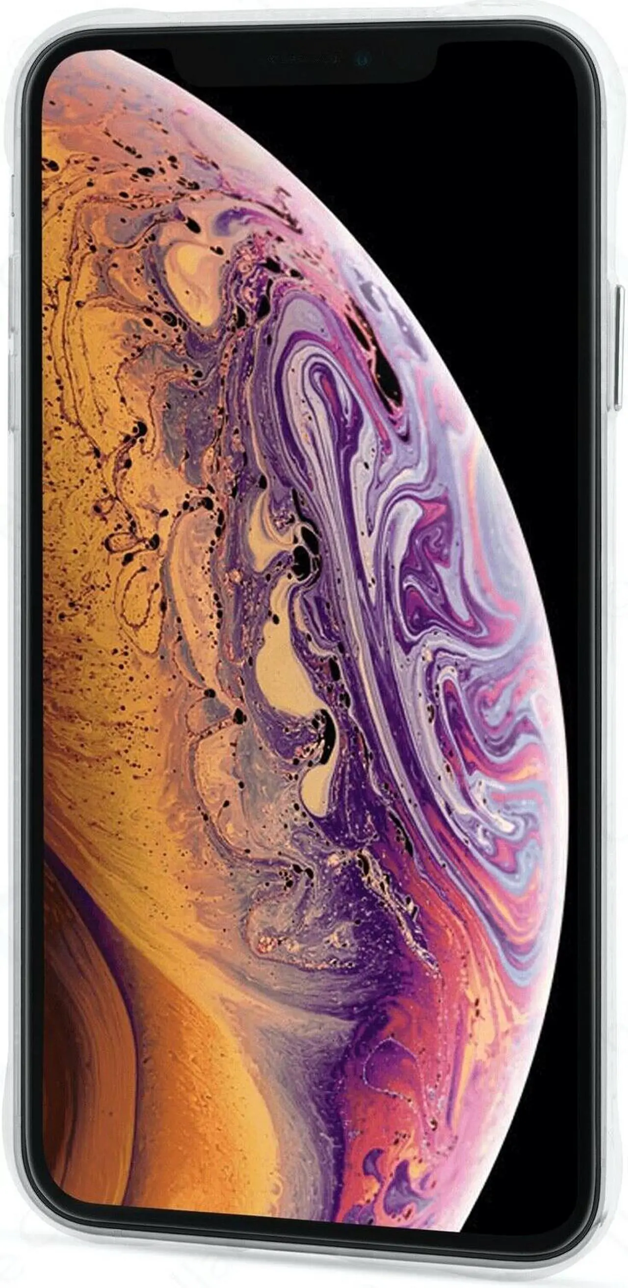 Alt view image 2 of 3 - Case Mate "Twinkle" Protective Case CM037832 for the Apple iPhone Xs Max (Stardust)