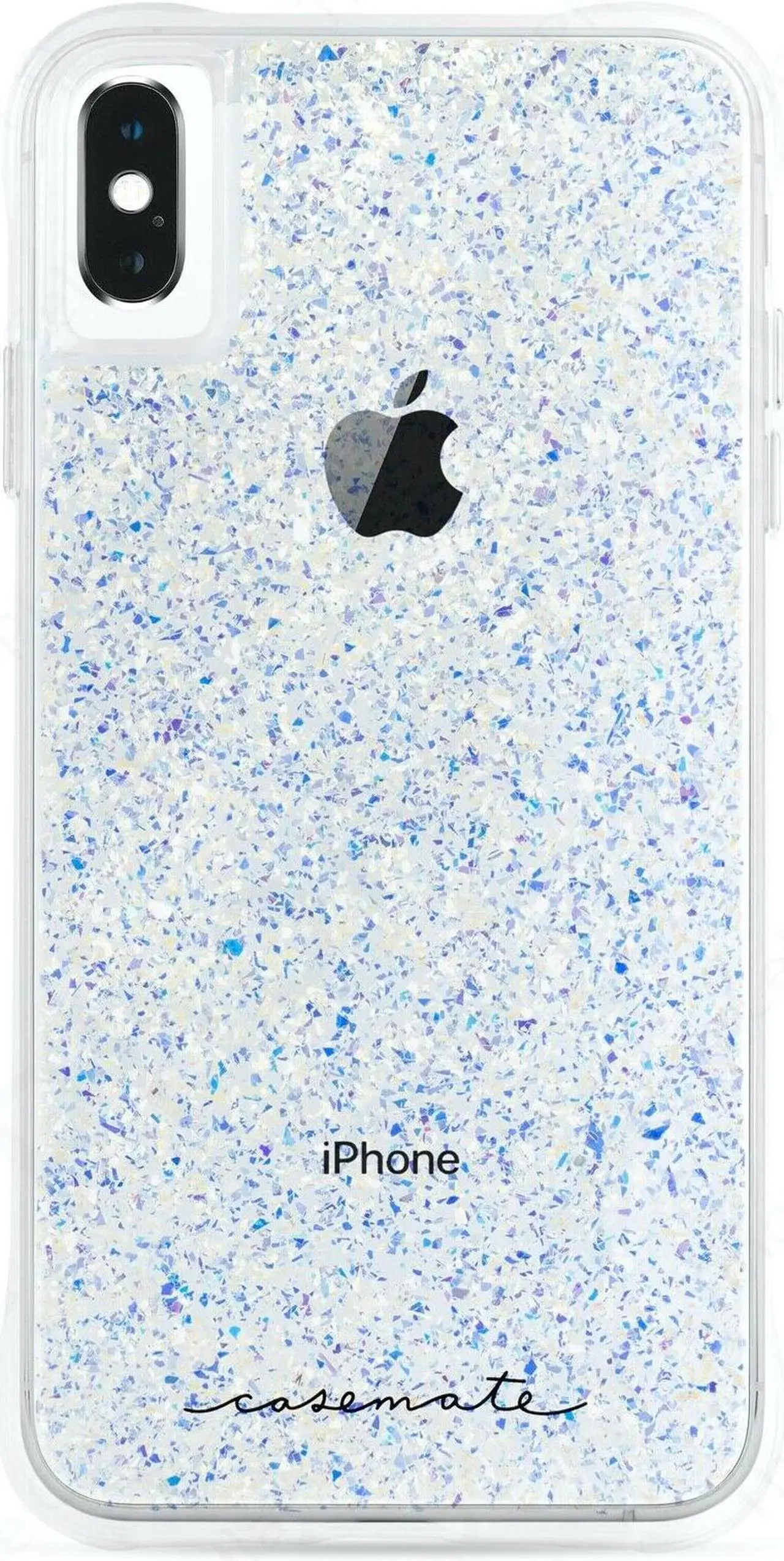 Alt view image 3 of 3 - Case Mate "Twinkle" Protective Case CM037832 for the Apple iPhone Xs Max (Stardust)