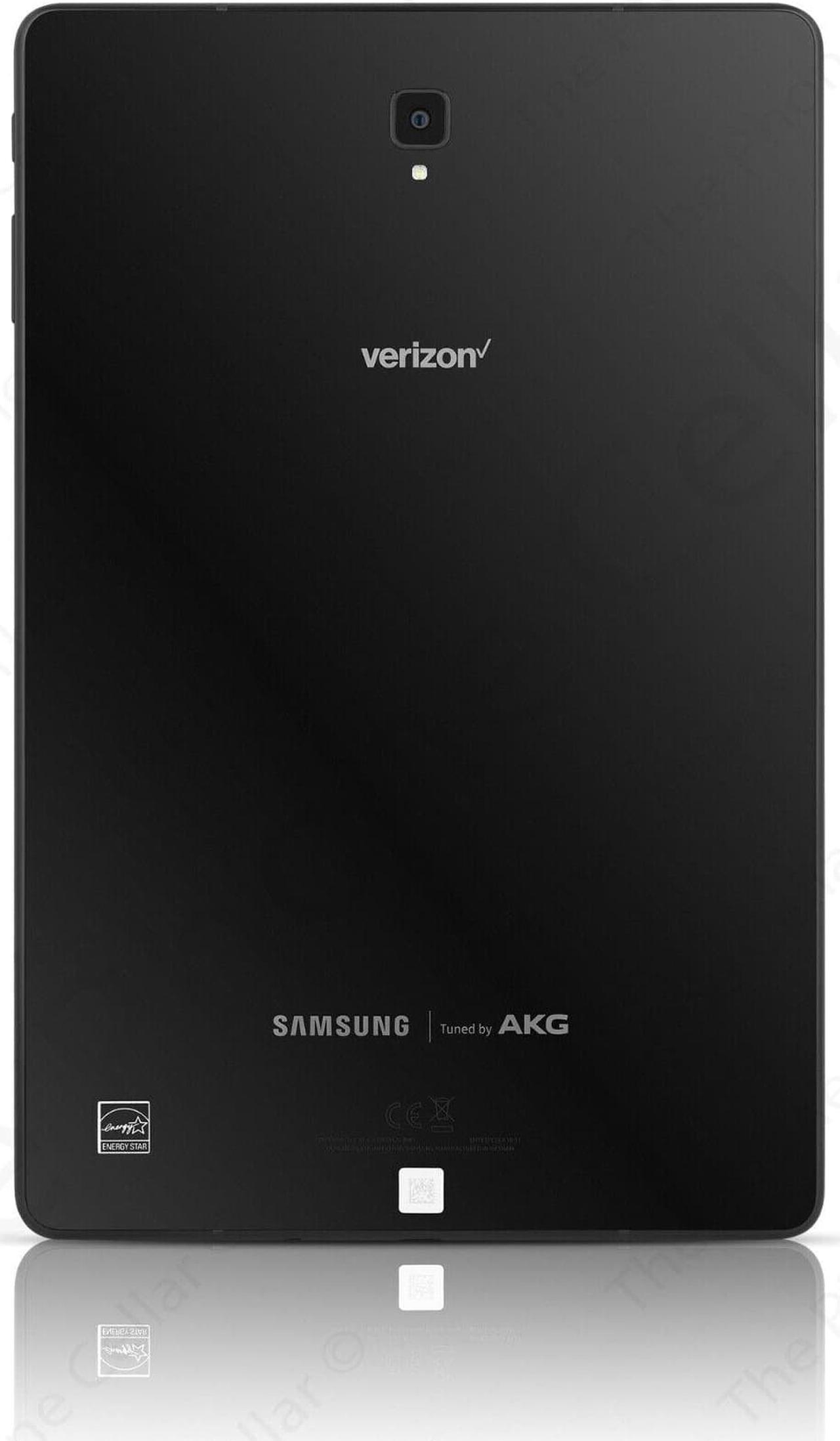Alt view image 3 of 3 - Verizon Samsung Galaxy Tab S4 SM-T837V 10.5" WQXGA 64GB 13MP WiFi 4G LTE Black