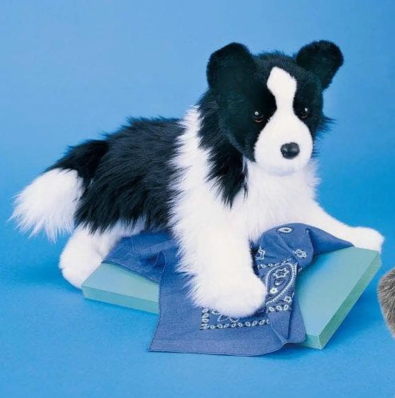 Alt view image 4 of 10 - (NEW) Plush Chase Border Collie 16" by Douglas Cuddle Toys -