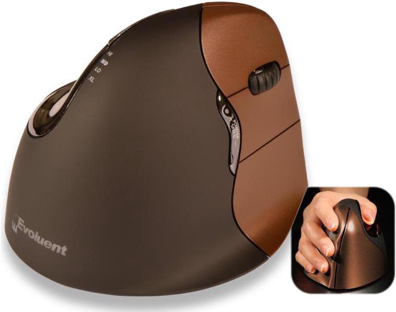 EVOLUENT VERTICAL MOUSE 4 SMALL WIRELESS RIGHT HANDED-THE ERGONOMIC PATENTED SHA