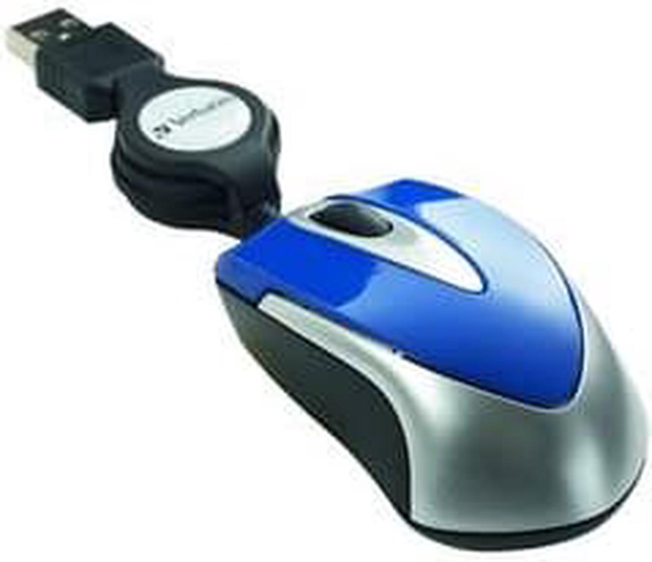 Main image of Mini Optical Travel Mouse, USB, Blue