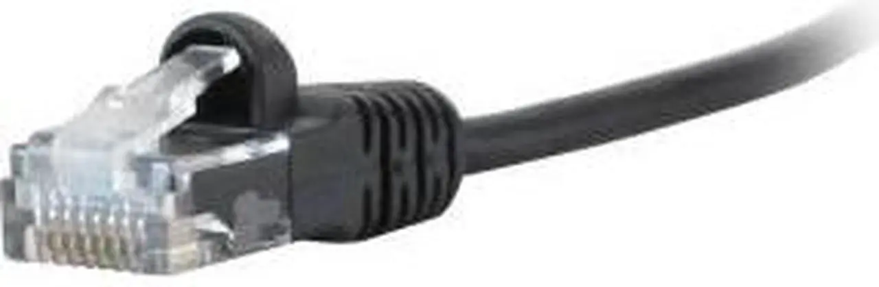 Main image of Comprehensive MicroFlex Pro AV/IT CAT6 Snagless Patch Cable Black 3ft - Category 6 for Network Devic