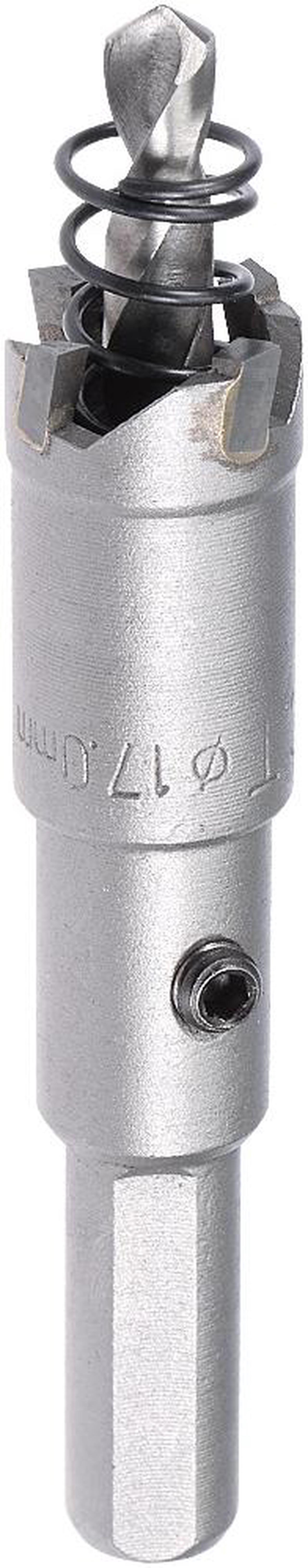 Carbide Hole Saw Cutter Drill Bit for Stainless Steel, 17mm