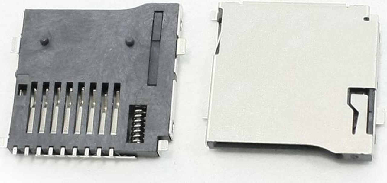 Main image of 10 Pcs Push/Push Type Transflash Micro SD Card Sockets Slots for Cell Phone