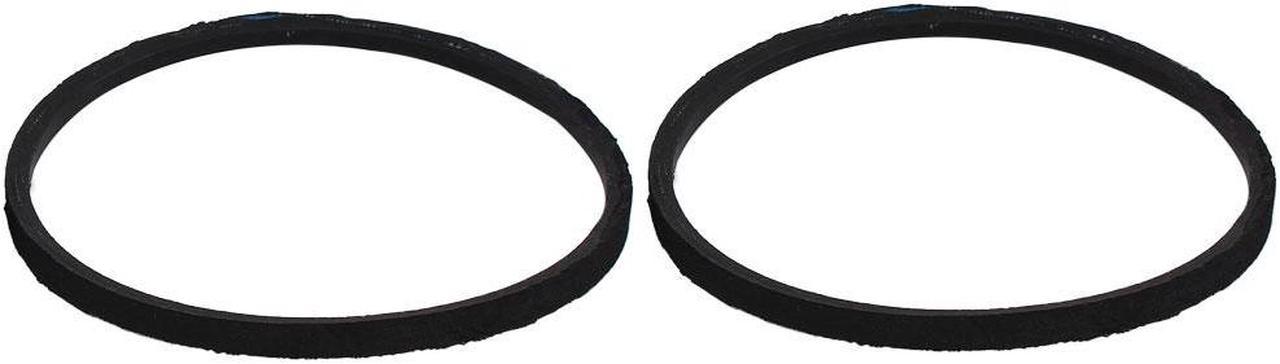 O-460E 460mm Inner Girth Transmission Drive Belt V-belt 2pcs for Washing Machine