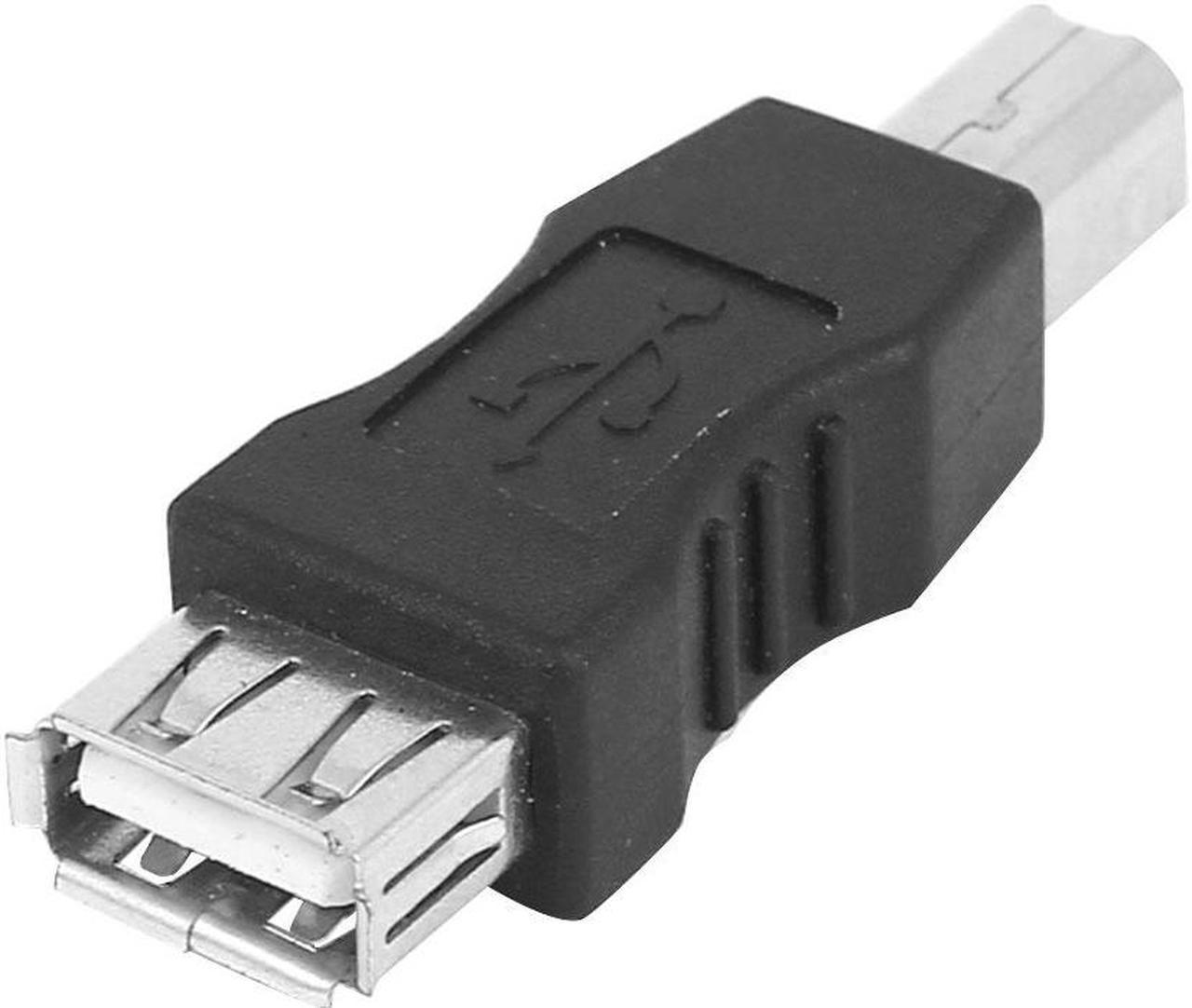 USB 2.0 Type A Female to Type B Male Printer Scanner Camera Adapter