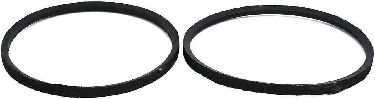 O-500E 500mm Inner Girth Transmission Drive Belt V-belt 2pcs for Washing Machine