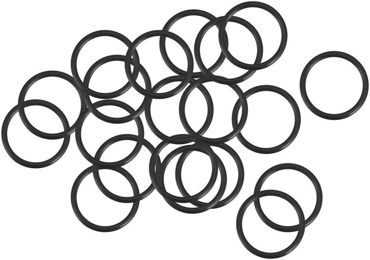 O-Rings Nitrile Rubber 15mm x 19mm x 2mm Seal Rings Sealing Gasket 20pcs