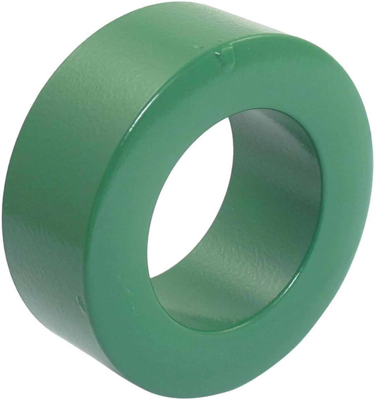 Unique Bargains Unique Bargains Green Iron Power Ferrite Toroid Core 63mm Outside Diameter