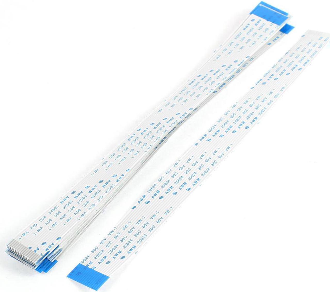 Main image of 20Pcs 1.0mm Pitch 16 Pin AWM 20624 80C 60V Flexible Flat Cable FFC FPC 200mm