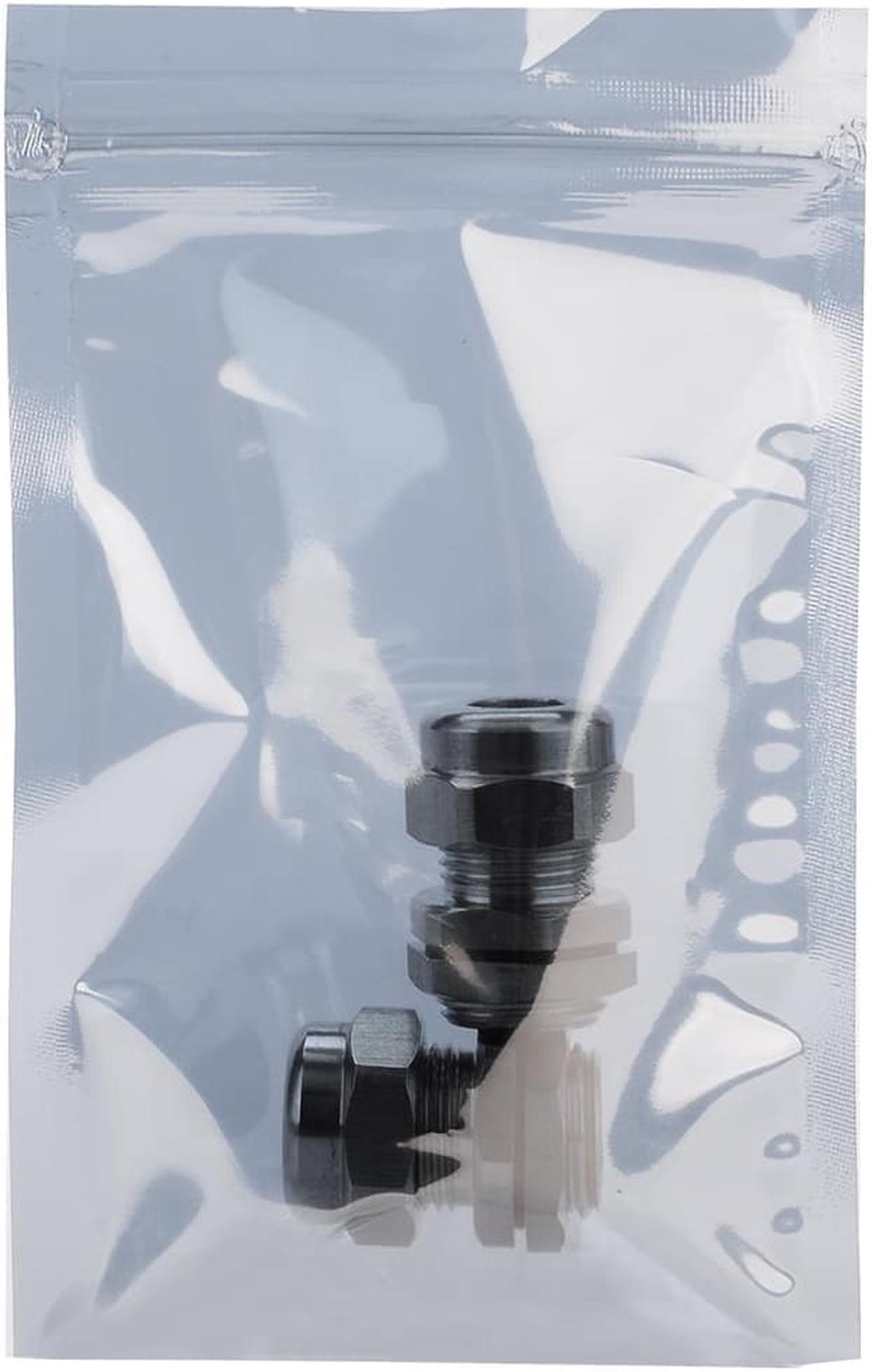Alt view image 4 of 6 - 100PCS 3.2"x4.7" 80x120mm Anti-Static Zip Lock Shielding Bags f Elec Device HDD