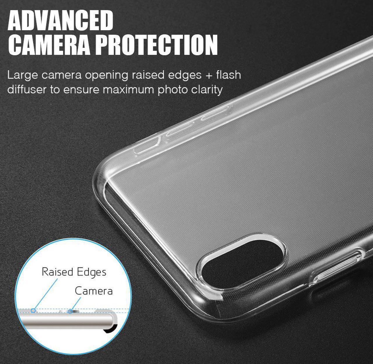 Alt view image 3 of 6 - Transparent Clear Flex Gel TPU Skin Case Cover for Apple iPhone XR 6.1"