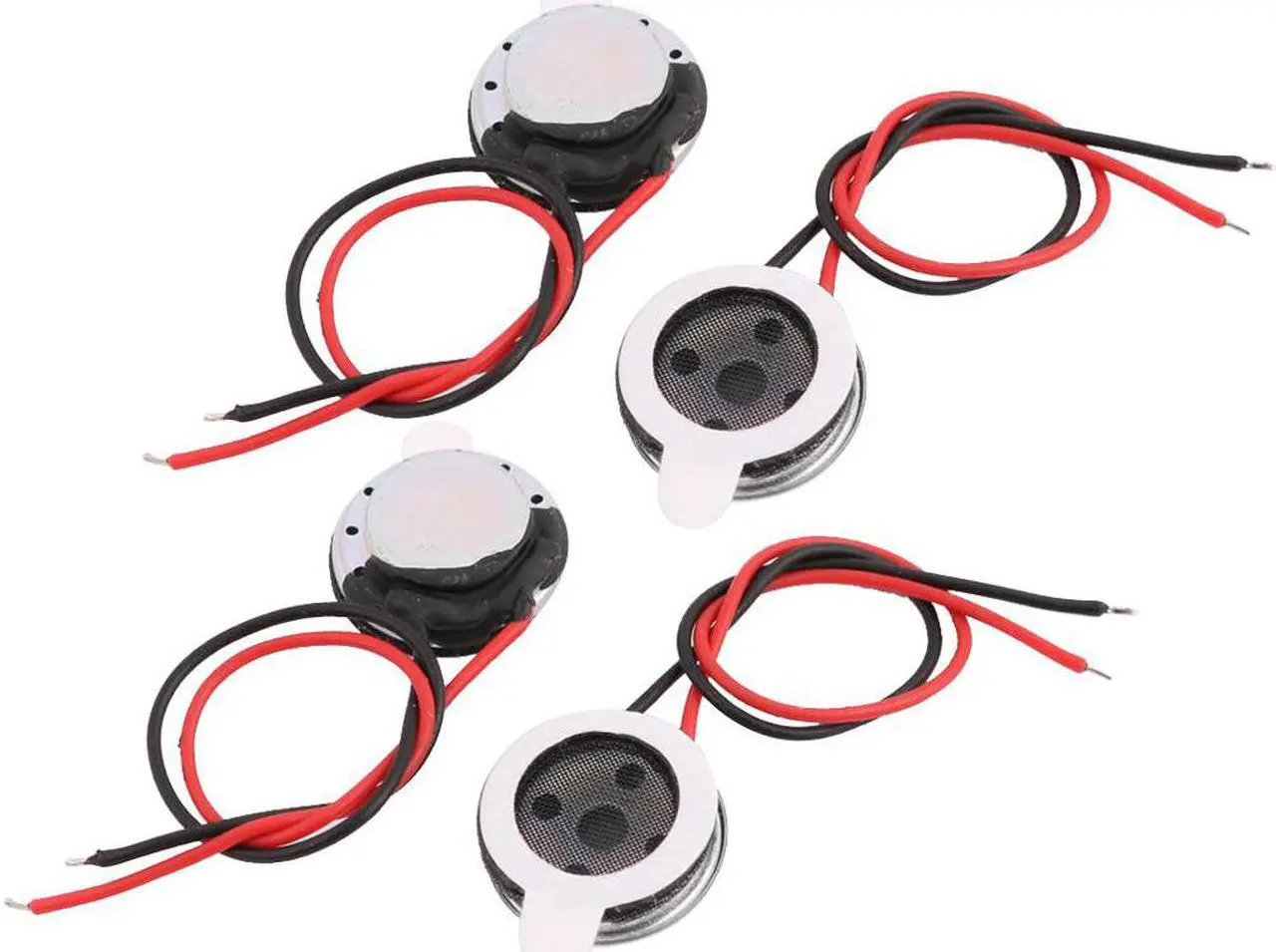 Main image of 4 Pcs 10mm Diameter Built-in Speaker 1W 8 Ohm 1000Hz for PC Computer