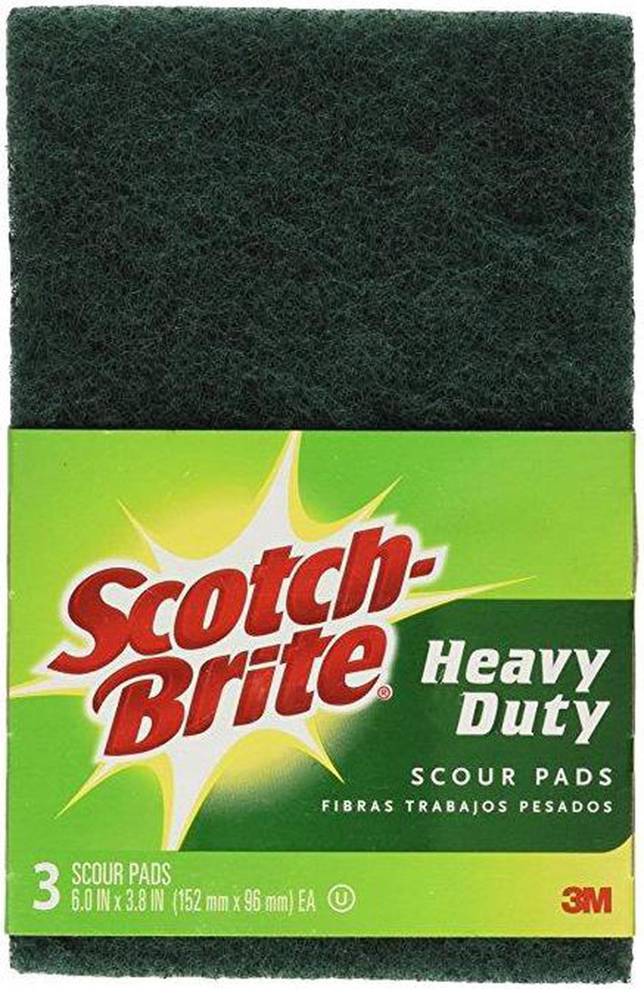 3M Scotch-Brite Heavy Duty Scouring Pad (3 Count) 223-10