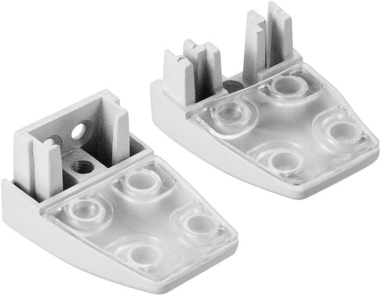 Alt view image 4 of 4 - Partition Bracket - Office Desk Partition Clip Clamp Holder Screen Support for 4-12mm Thickness , 2 Pcs